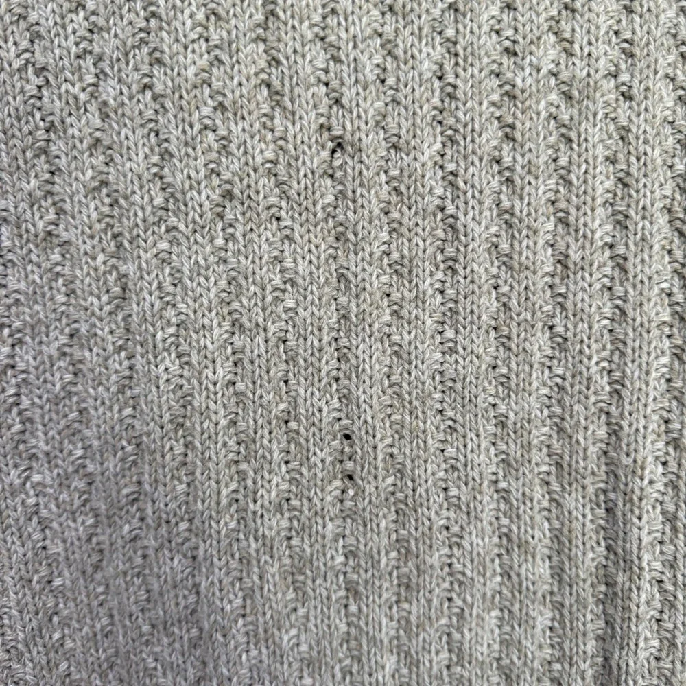 VTG Eddie Bauer‎ Mens XL Beige Cotton Knit Pullover Sweater fisherman Hong Kong